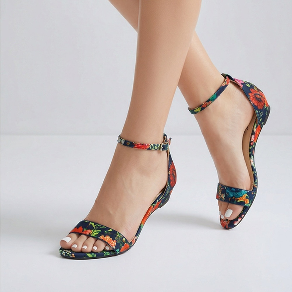 Diba London Floral Ankle Strap Sandals, Multi, color Women's Size
9M